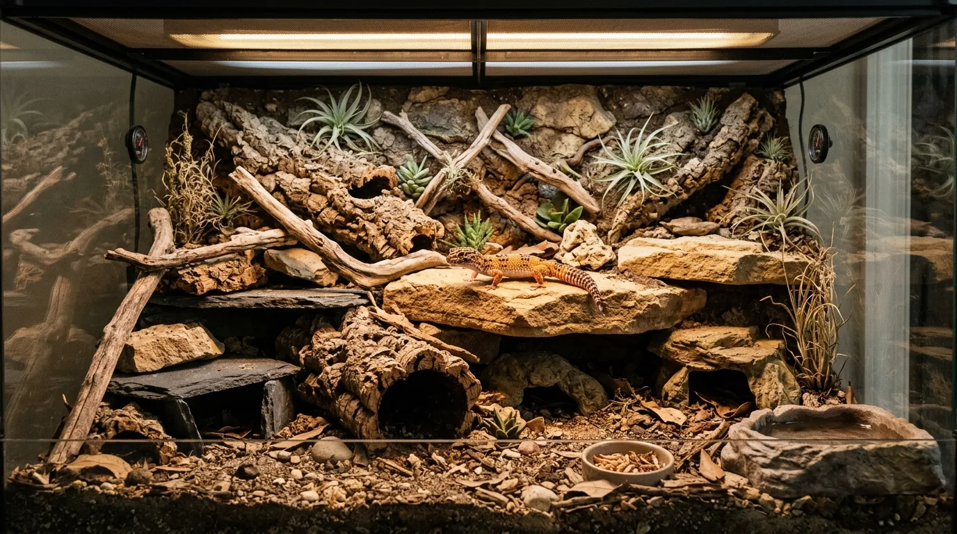 9 Leopard Gecko Enclosure Ideas You'll Love